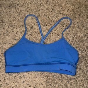 Lulu lemon sports bra size 8 royal blue